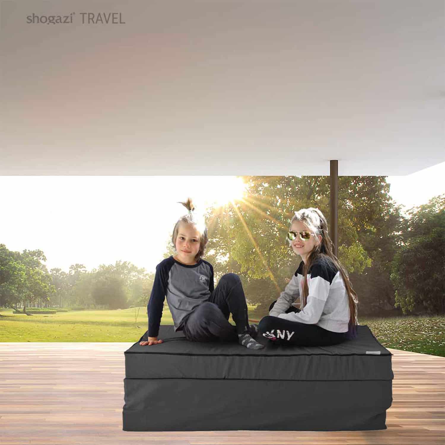 Gästematratze klappbar 140x200 shogazi® in athrazit und anderen Farben erhältlich