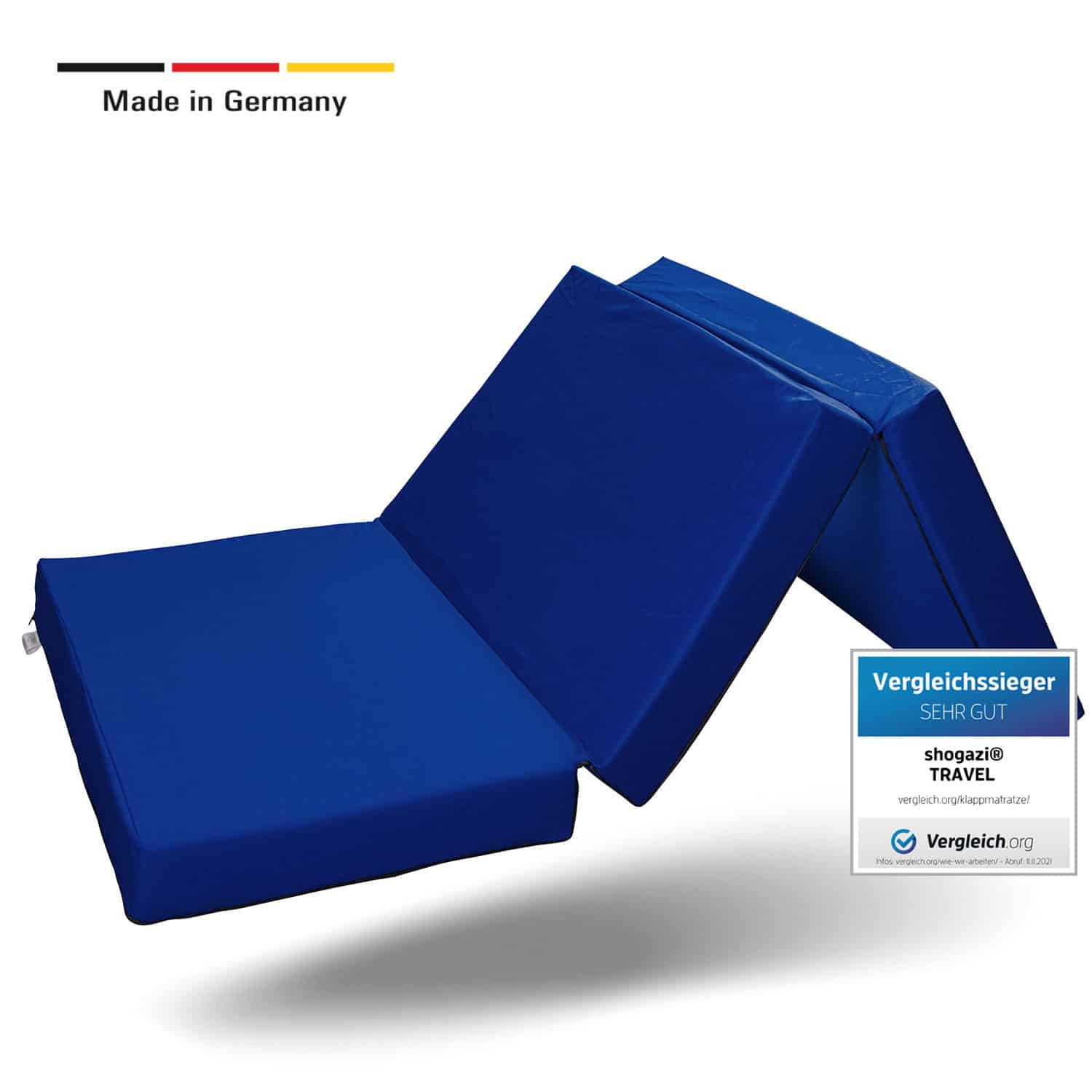 Klappbare Matratze 80x190 cm von shogazi ®