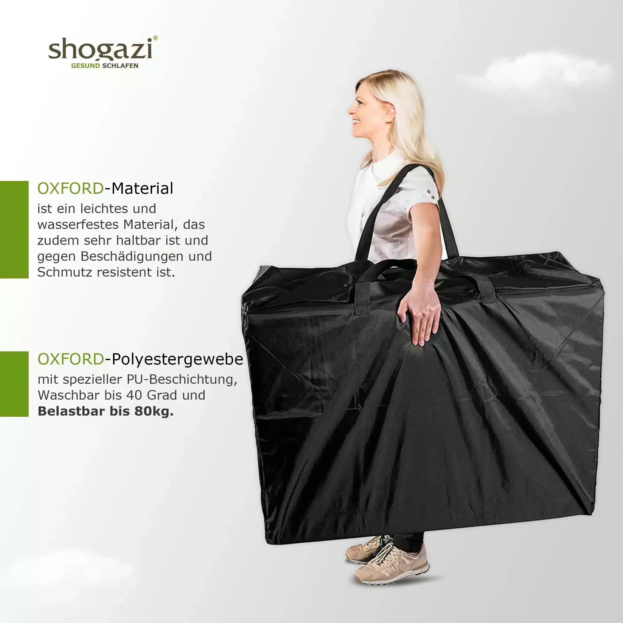 Aufbewahrungstasche aus Oxford-Material