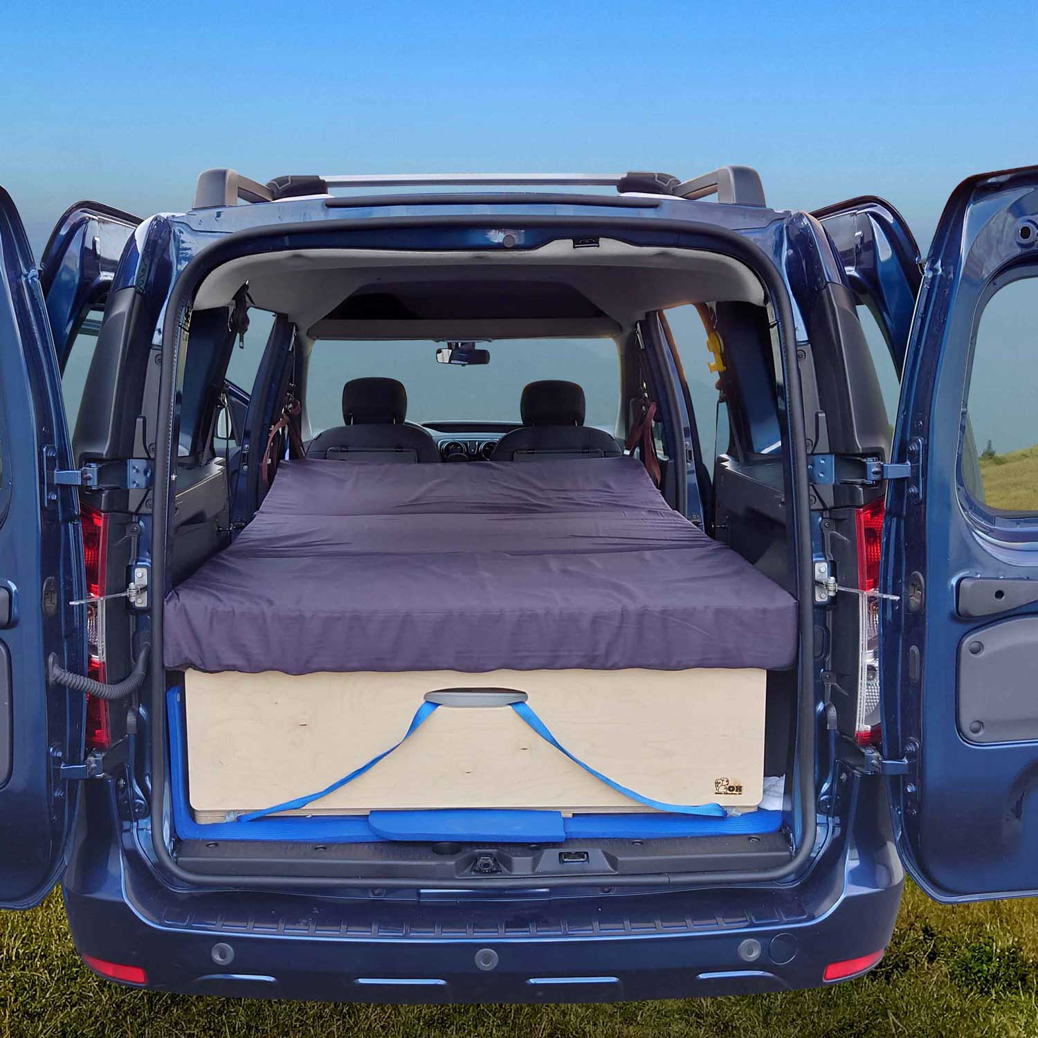 Dacia Dokker Matratze 110×190 cm – Perfekte Campingmatratze für das Auto, bequem & faltbar